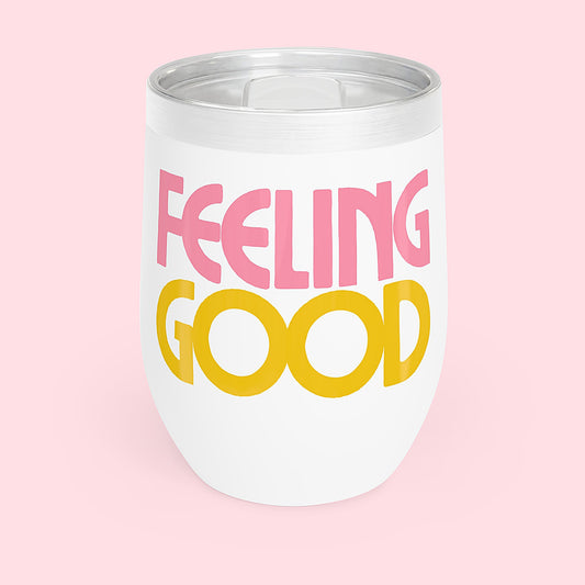 Feeling Good Retro Wine Tumbler