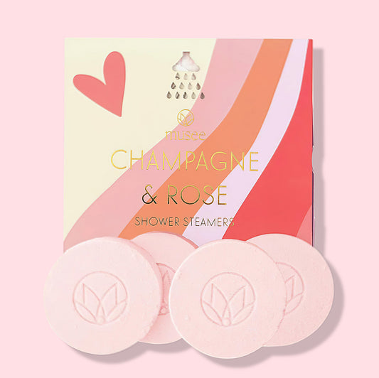 Musee Champagne & Rose Shower Steamers