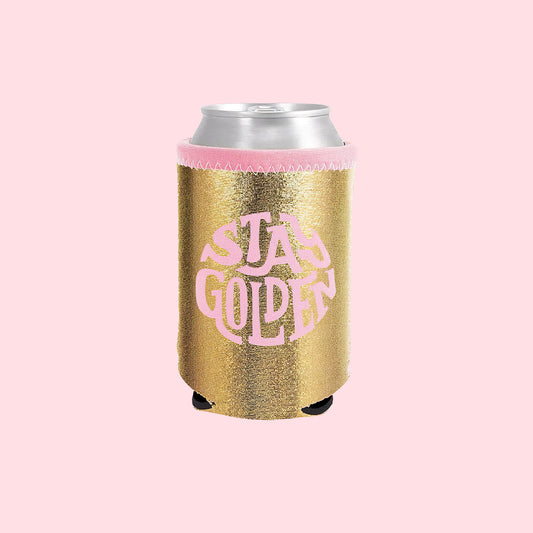 Stay Golden Can Cooler